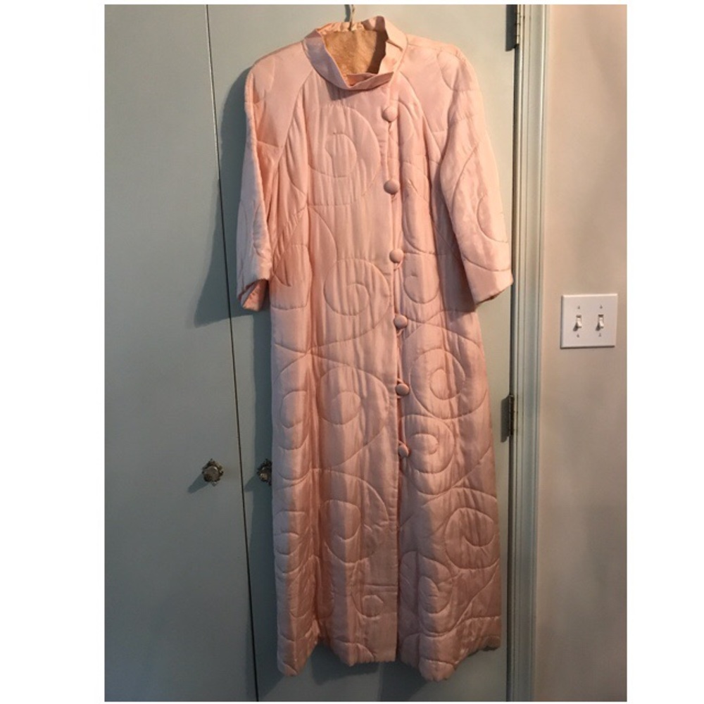 Vintage Leron New York Paris, Silk Robe